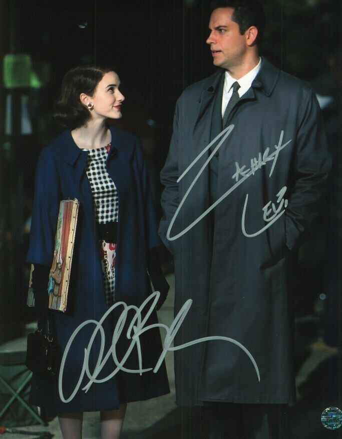 RACHEL BROSNAHAN & ZACHARY LEVI Autographed Original 8x10 Photo Poster painting LOA TTM