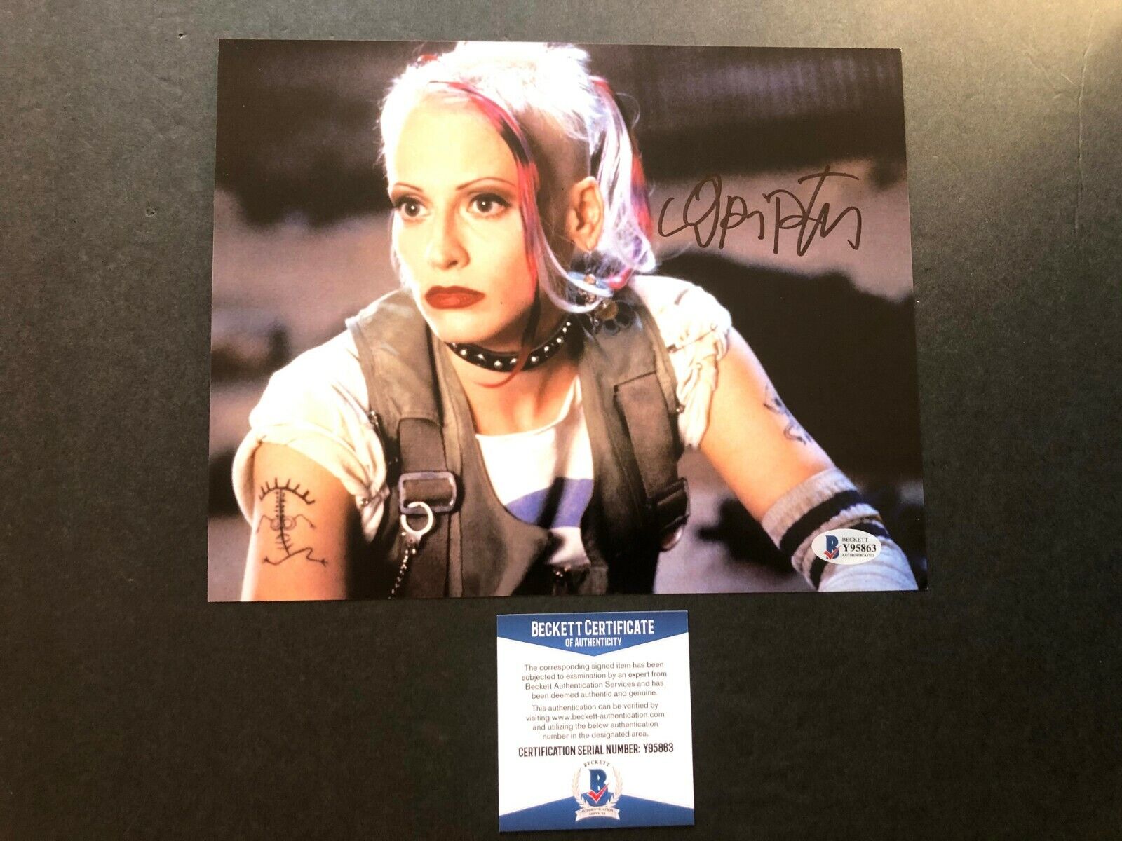 Lori Petty Hot! signed autographed classic 8x10 Photo Poster painting Beckett BAS coa