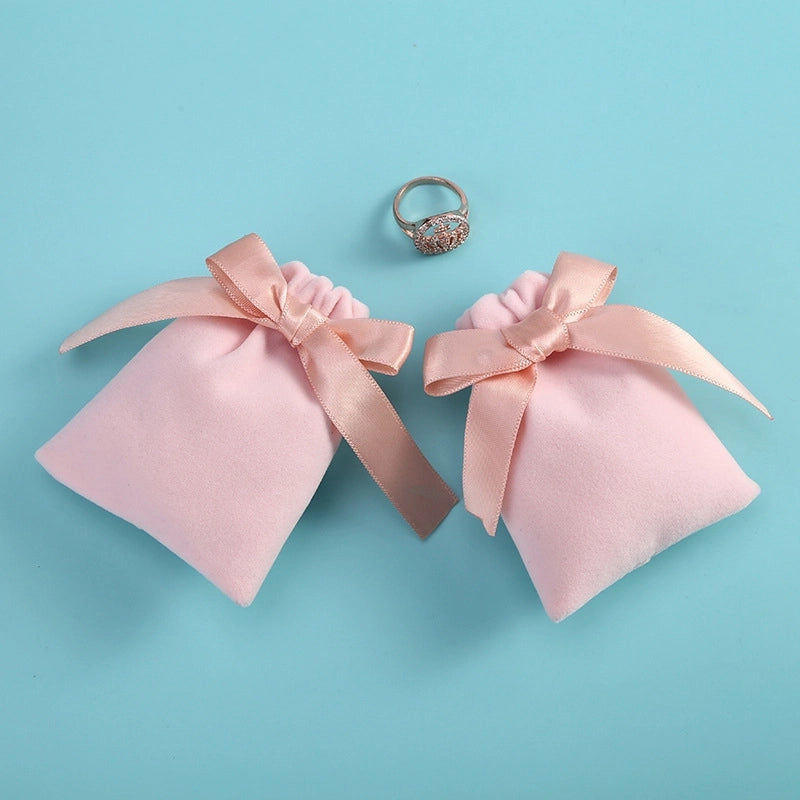 1 Piece Cloth Modern Style Daily Solid Color Jewelry Packaging Bags