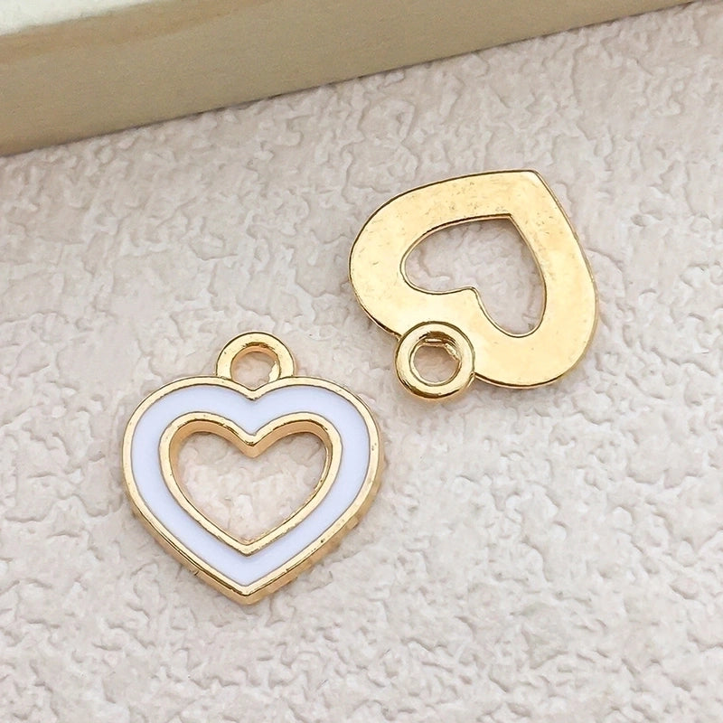 1 Piece 11*13mm 14 * 15mm 4*16mm Alloy Heart Shape Jewelry Accessories Pendant