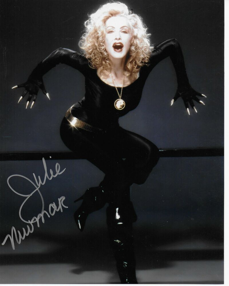 Julie Newmar Catwoman Original 8X10 Photo Poster painting #17 signed at the Hollywood Show