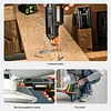 Worx Electric Screwdriver, Rechargeable Cordless Electric Screwdriver Set with 6 Bits, Screw Holder, Charger