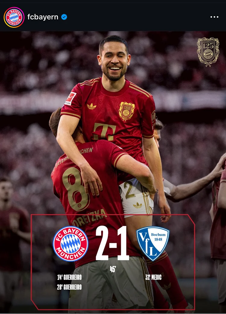 25/26 Bayern 125th Anniversary Player Edition