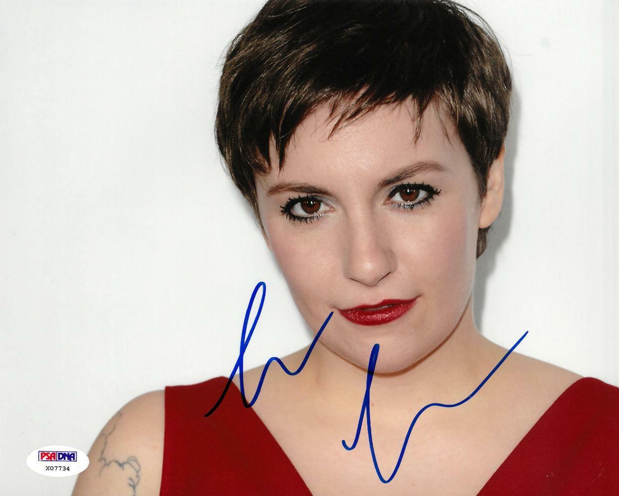 Lena Dunham Signed Authentic Autographed 8x10 Photo Poster painting PSA/DNA #X07734