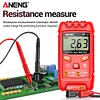 Digital Mini Multimeter Tester Voltage Ohm Multi Tester Data Hold (Red)