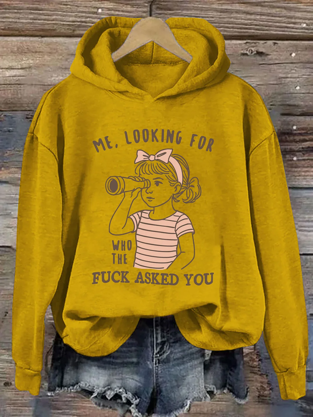 Me Looking For Who The Fuck Asked You Hoodie