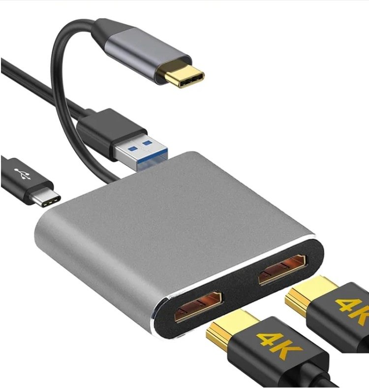 port adapter multiport usb c hub 5 in 1 type c hub 3 usb adapter usb 3.0 type-c pd 4 in 1 hub