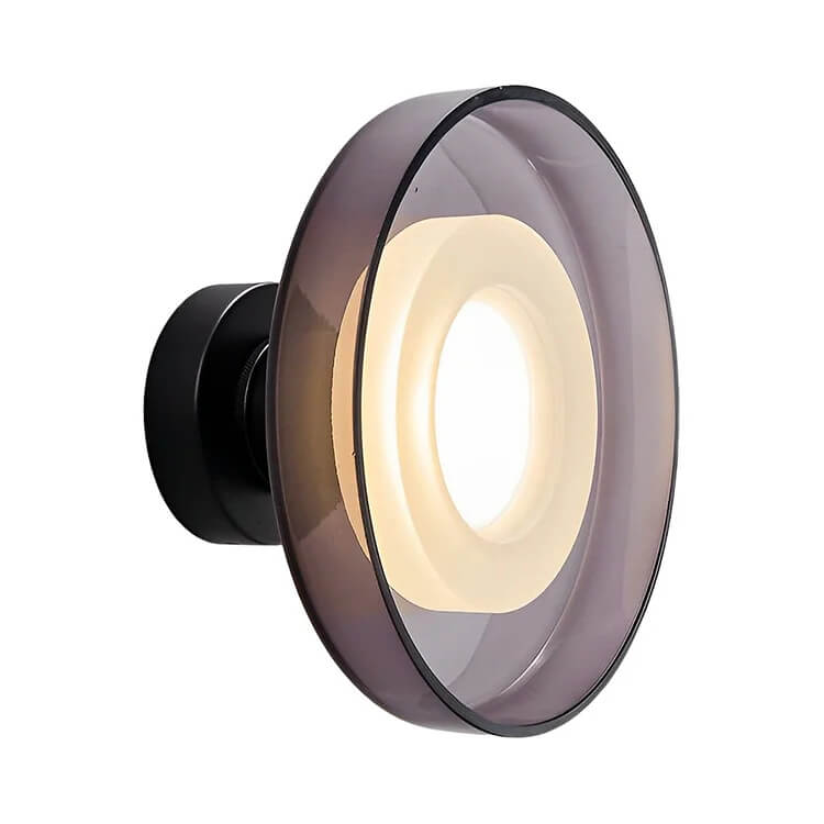 Creative Round Glass LED Post Modern Wall Light