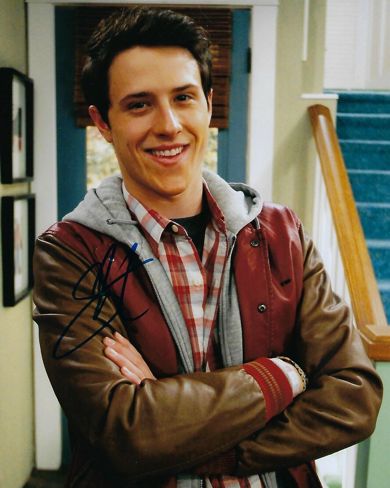 GFA Good Luck Charlie * SHANE HARPER * Signed 8x10 Photo Poster painting COA