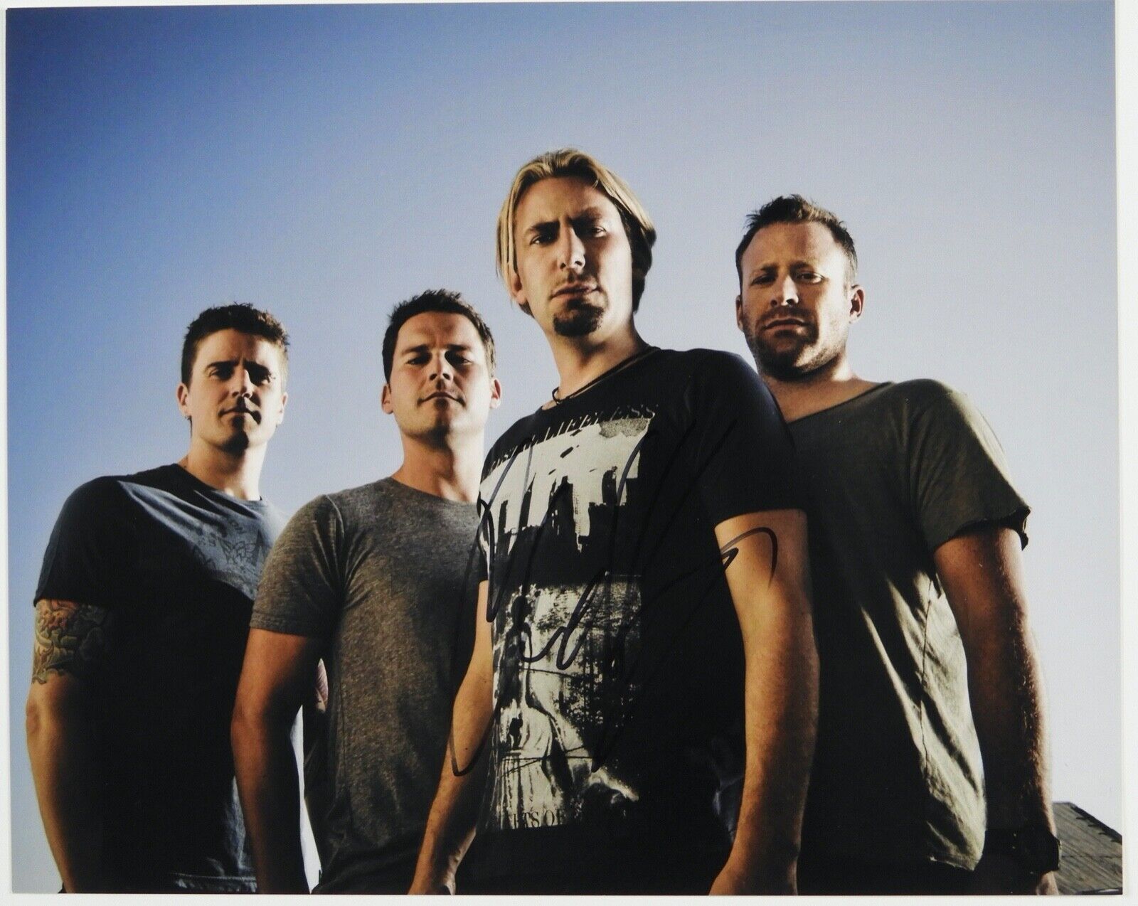 Chad Kroeger Nickelback JSA Signed Autograph Photo Poster painting