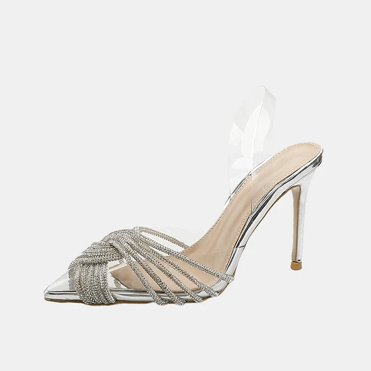 Clarkia Rhinestone Sandals shopify Stunahome.com