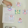 6Pcs Elf Mädchen - 5d DIY Handwerk Aufkleber Magnet
