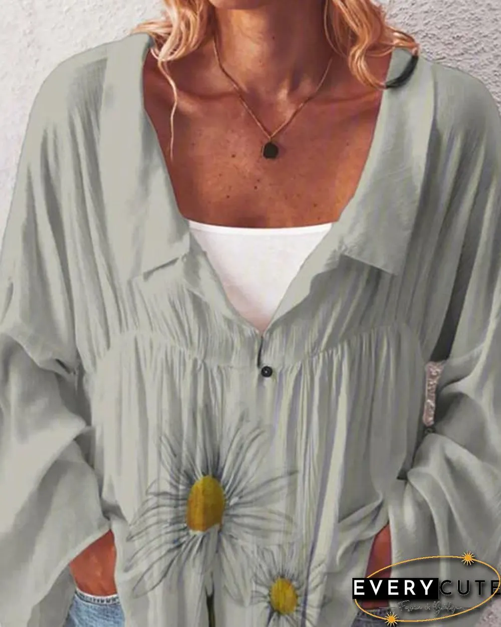 Fashion casual printed shirt