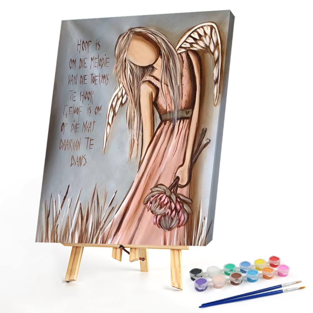 

40*50CM - Paint By Numbers - Broken Angel, 501 Original
