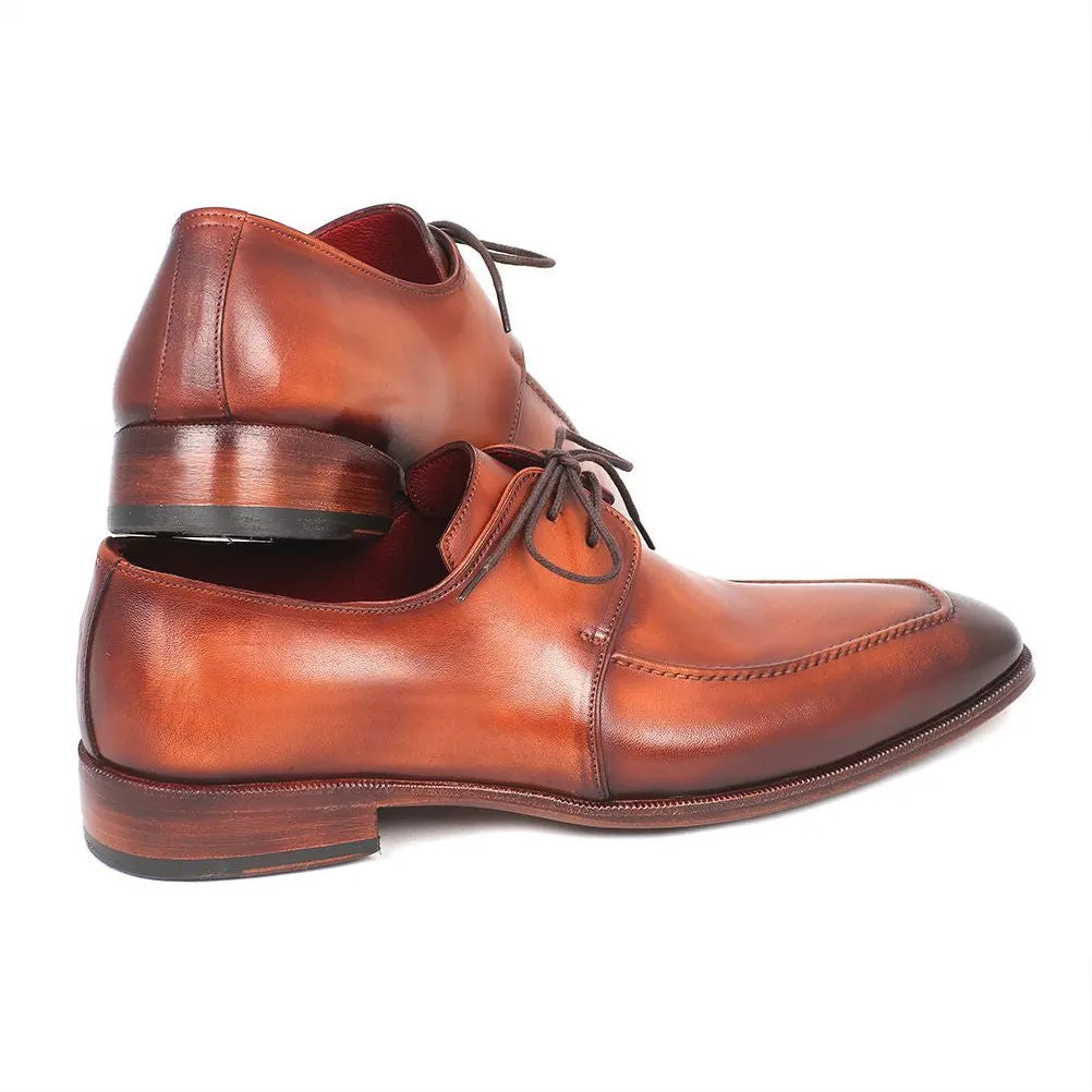 Gentleman's Oxford Shoes Classic Lace Up Formal Shoes Business Lather Brown Shoes-vocosishoes