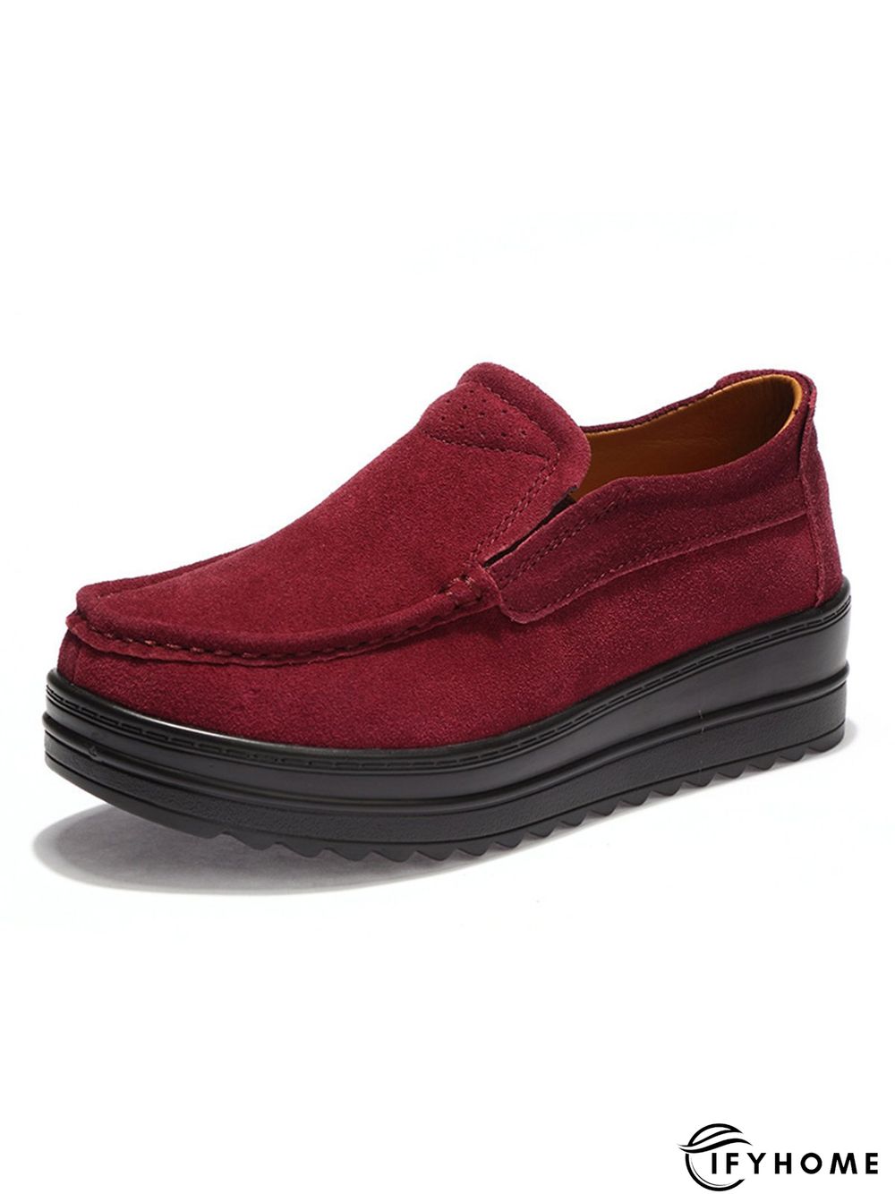 Casual Suede Non-slip Platform Shoes | IFYHOME