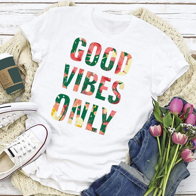 Cute Positivity Onesie T-shirt Tee --Annaletters