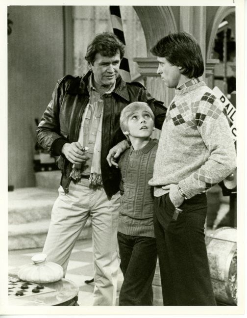 John Reilly Ricky Schroder Joel Higgins Silver Spoons Original 7x9 Press Photo Poster painting