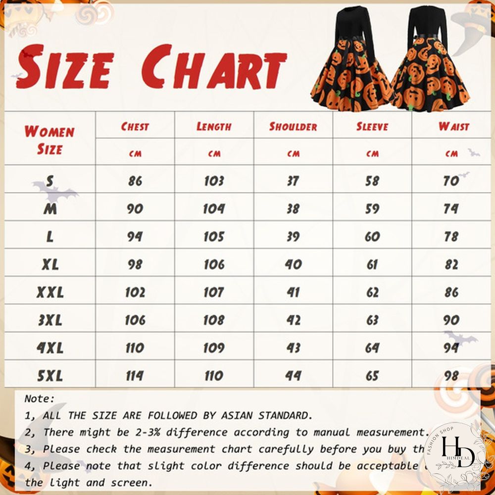 8 Colors Halloween Pumpkin Ghost Skull 3d Print Dresses Santa Claus Christmas Tree Printed Flared Swing Dresses Long Sleeve Ruched Gown Dress Xmas Festival Vestido de Mujer