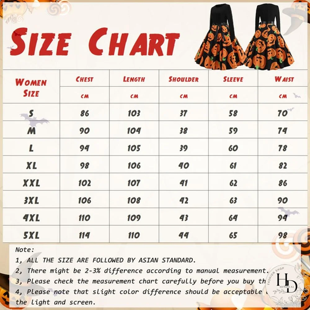 8 Colors Halloween Pumpkin Ghost Skull 3d Print Dresses Santa Claus Christmas Tree Printed Flared Swing Dresses Long Sleeve Ruched Gown Dress Xmas Festival Vestido de Mujer