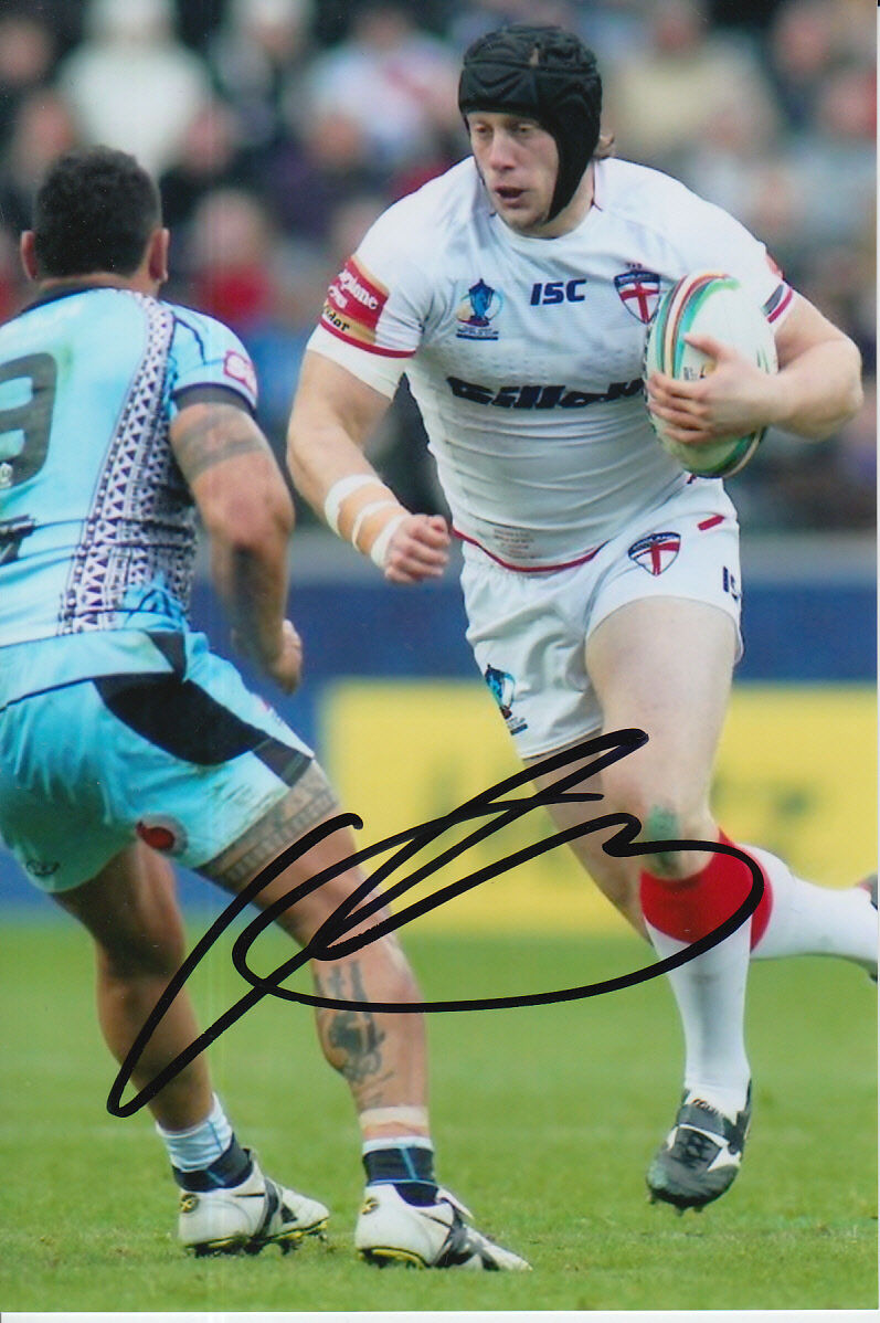 ENGLAND HAND SIGNED CHRIS HILL 6X4 Photo Poster painting 4.