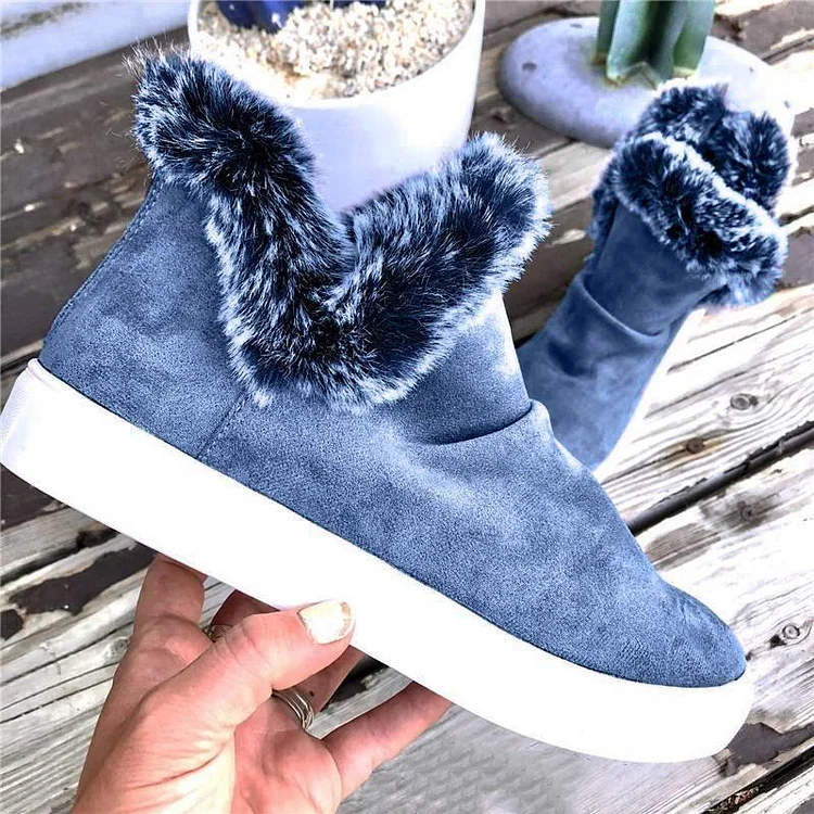 Women’s Ultra-Warm Thick Bottom Suede Ankle Boots shopify Stunahome.com