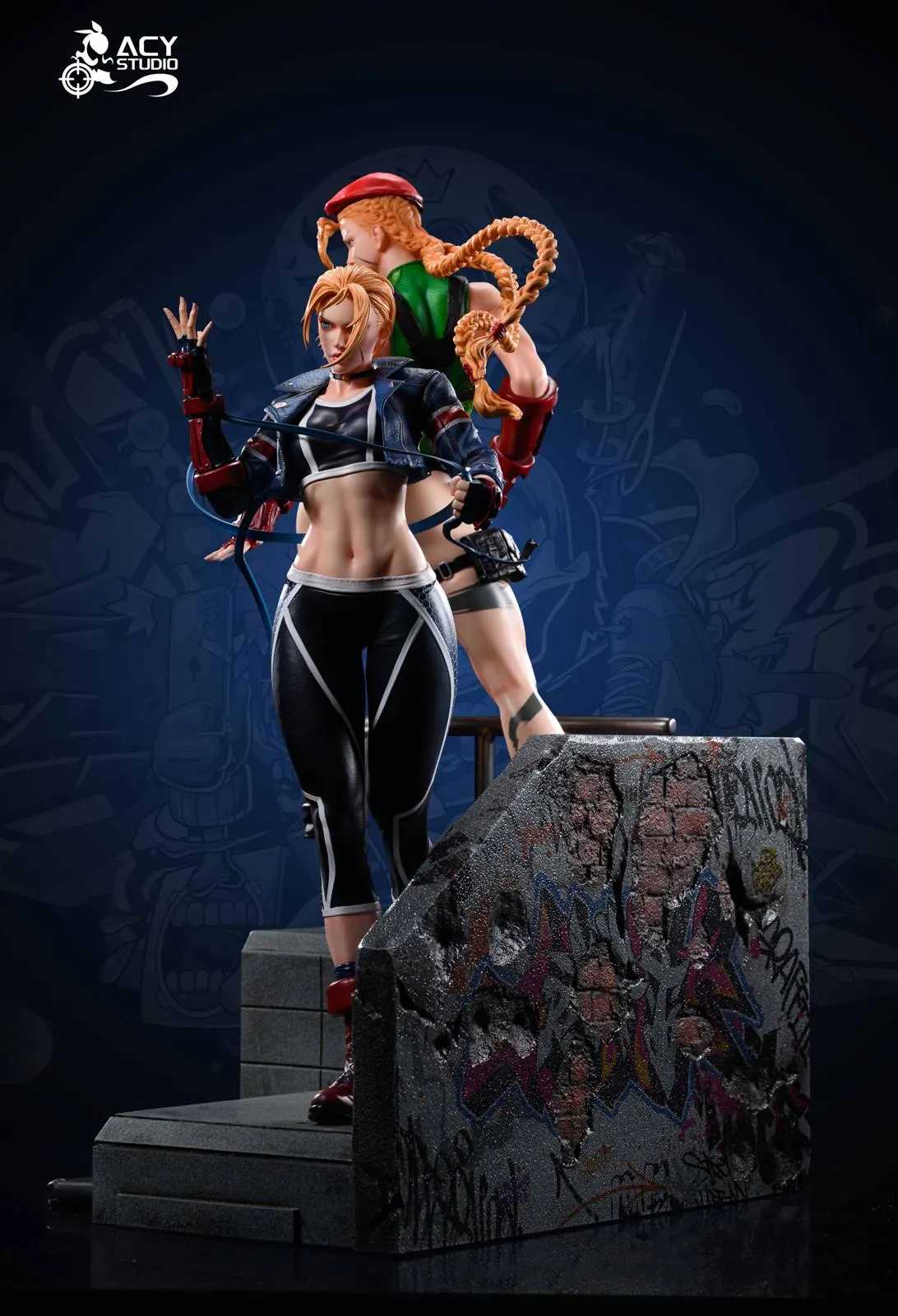 ストリートファイター ACY キャミィ・ホワイト 2.0 スタチュー フィギュア 1/4 Scale Fifth & Sixth Generation Cammy White - Street Fighter