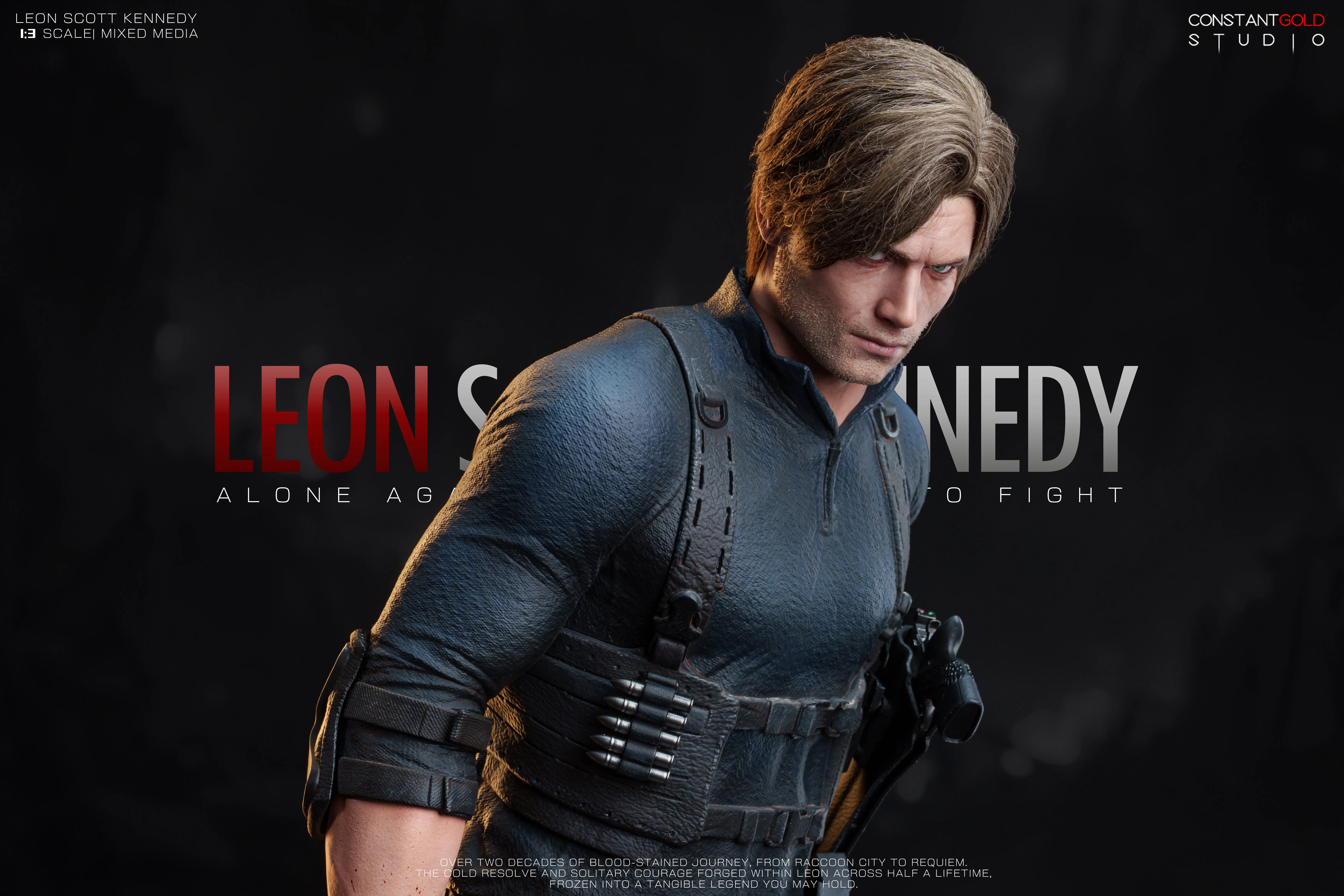 Constant Gold Studio - Leon Scott Kennedy Resident Evil-