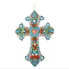 Diamond Painting-DIY Cross Decoration Pendant