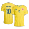 JAMES #10 Colombia Home Player Version Jersey World Cup 2026