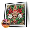 Diamond Painting-DIY Crystal Rhinestone Xmas Flower