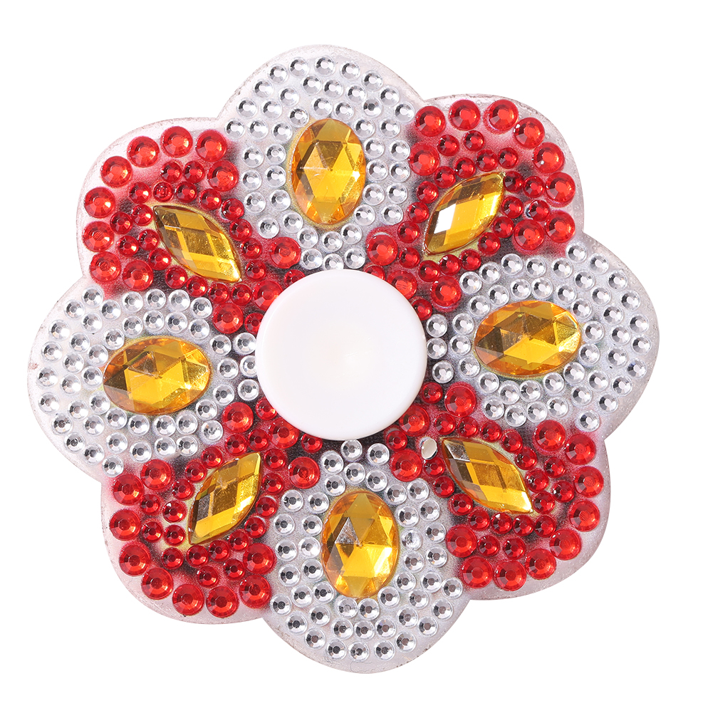 

Flower Mandala Fidget Spinner Double Sided - 5D DIY Craft Fashion Accessories, 501 Original