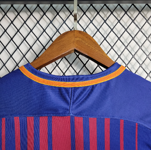 2017-2018 Barcelona Retro Home Football shirt 