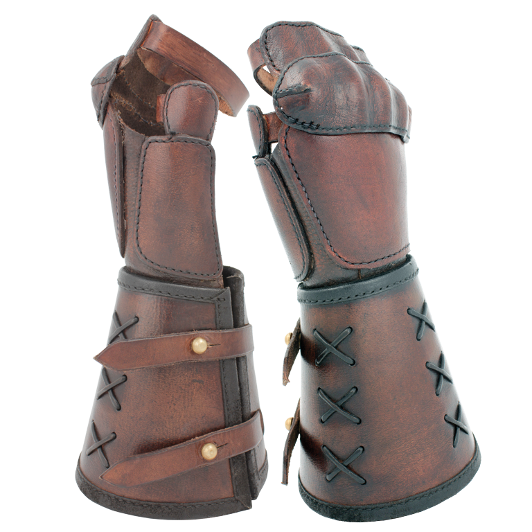 Single Leather Gauntlet
