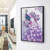 Peacock Part Drill Special-Shaped Diamond Painting DIY Mosaic Kit (R8526)