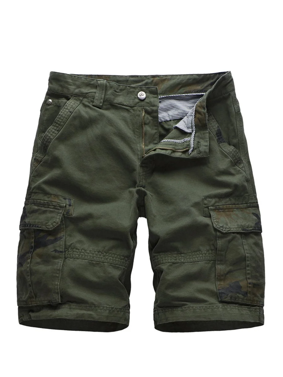 Men Pockets Casual Sports Shorts-10