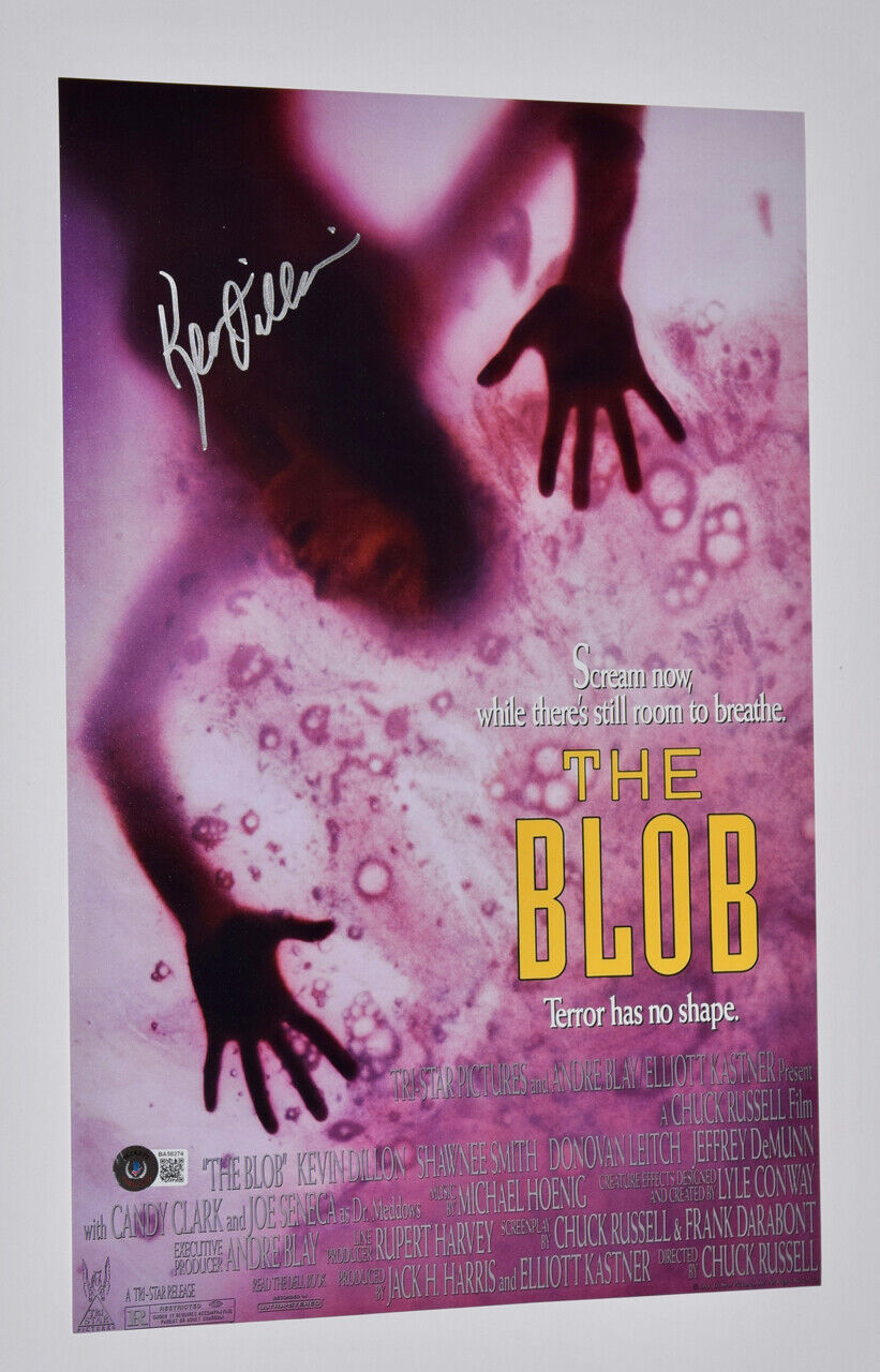 Kevin Dillon Signed Autographed 11x17 Movie Poster Photo Poster painting The Blob Beckett COA