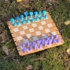 Magnetic Forest Mushroom Chess Set