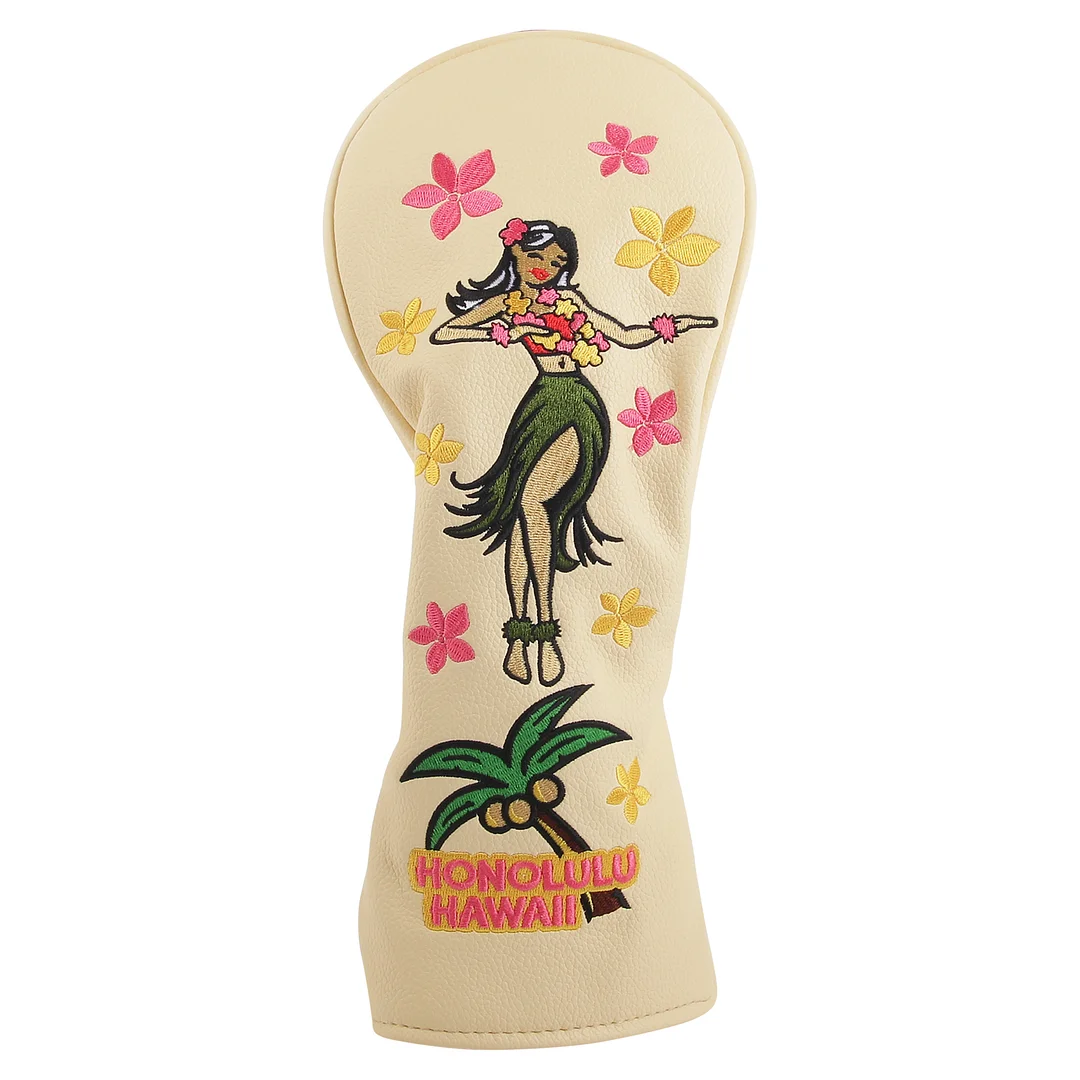 Hula Girl Fairway Wood Headcover
