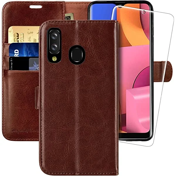 MONASAY Samsung Galaxy A20 Wallet Case/Galaxy A30 Wallet Case, 6.4 inch