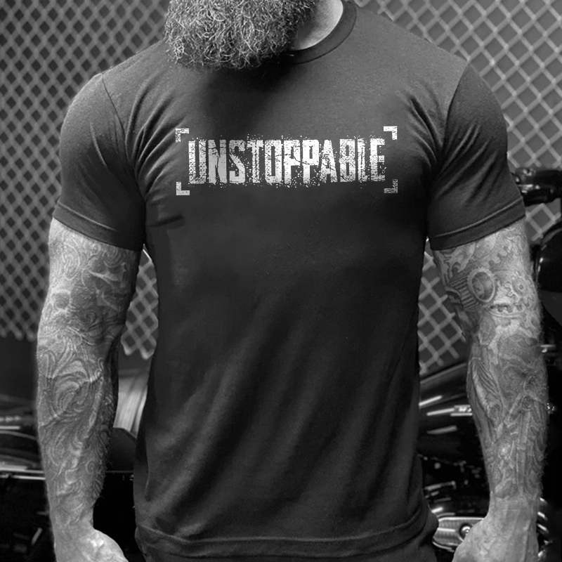 Livereid Unstoppable Printed Men's T-shirt - Livereid