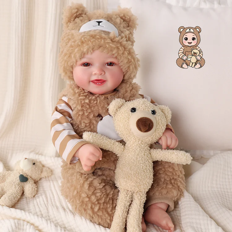 Babeside Smiling Reborn Baby Mia&nbsp;17" Newborn Girl Healing of the Heart