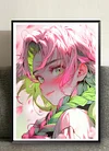 Mitsuri Kanroji Decorative Painting - Demon Slayer: Kimetsu no Yaiba Decorative Painting - AMaoHuaShe Studio