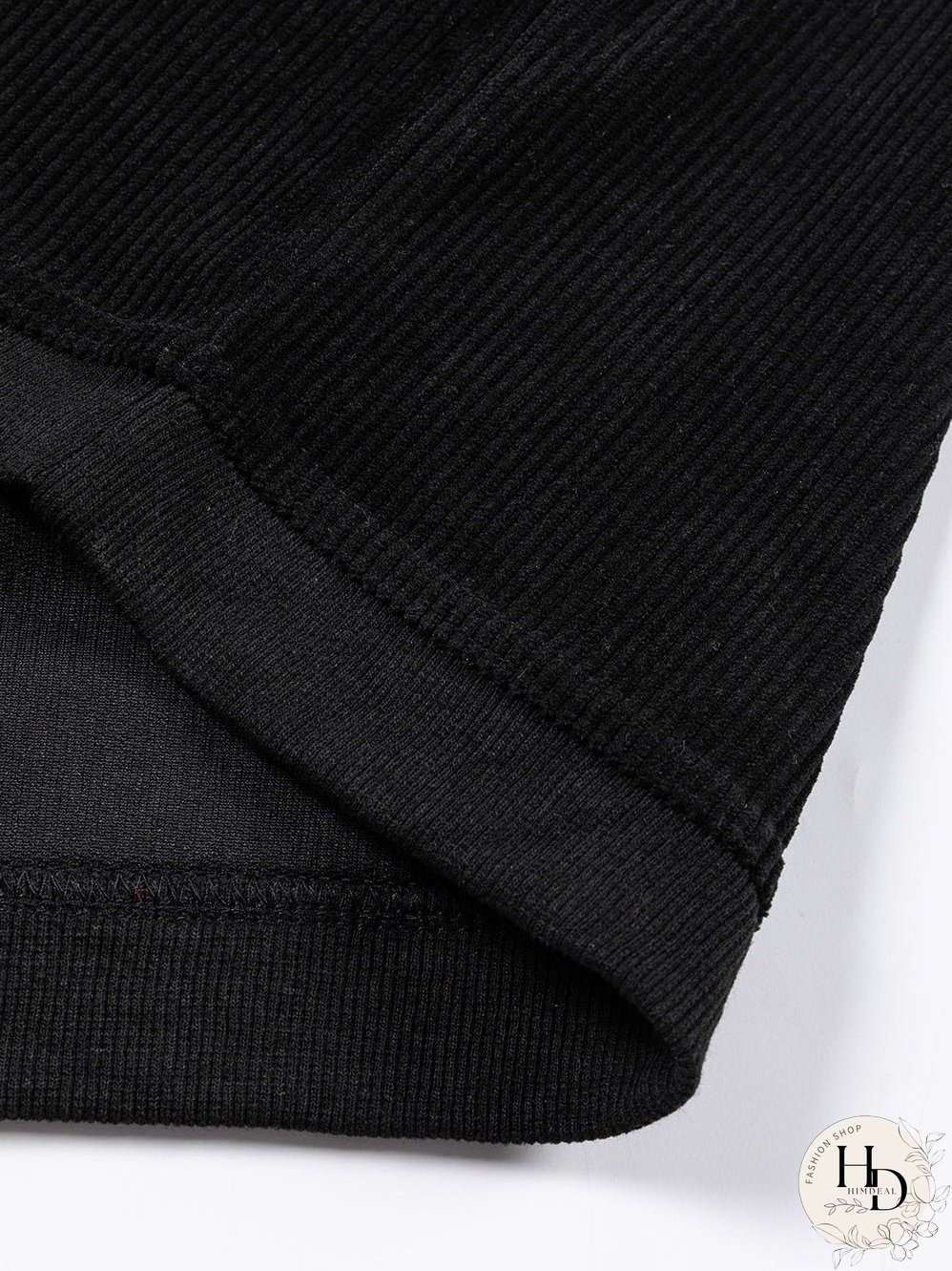 Stylish Waffle Knit Top