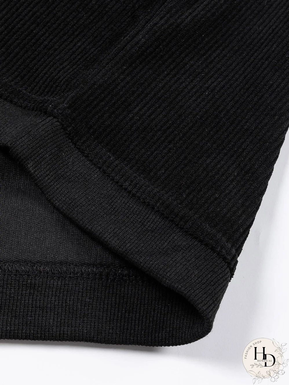 Stylish Waffle Knit Top