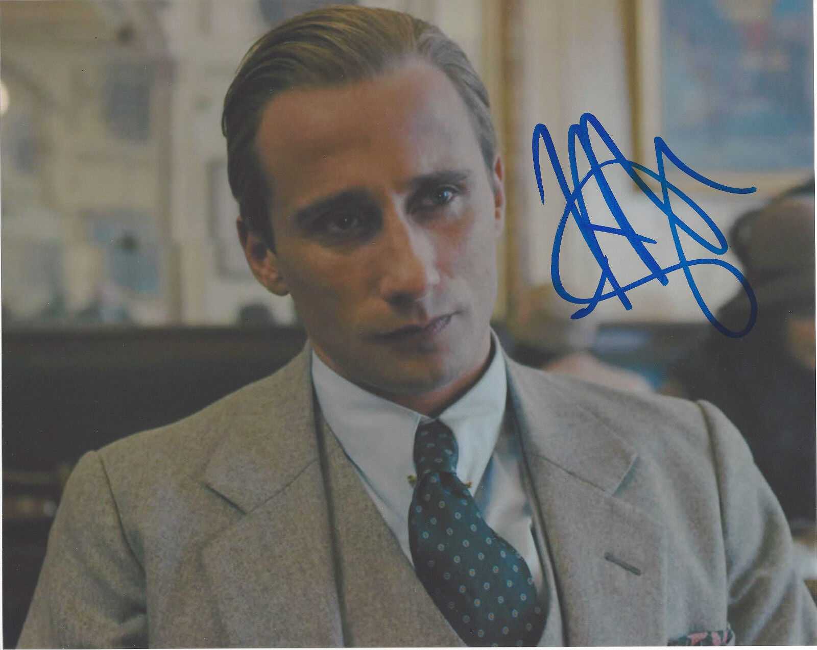 MATTHIAS SCHOENAERTS SIGNED 'RED SPARROW' 8X10 Photo Poster painting w/COA RUIN KURSK PROOF