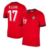 R.LE&Atilde;O #17 Portugal Home Soccer Jersey EURO 2024