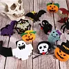 12 Pi&egrave;ces Bracelet &agrave; claquettes d'halloween