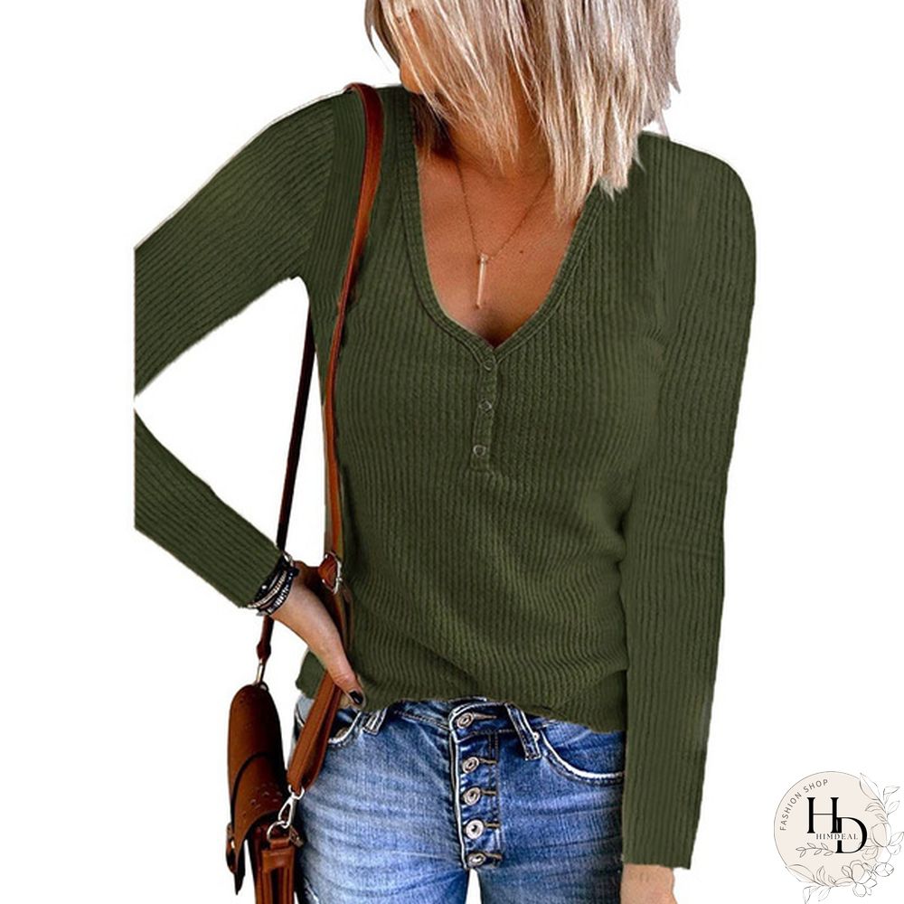XS-8XL Autumn and Winter Warm Tops Plus Size Fashion Clothes Womens Casual Long Sleeve