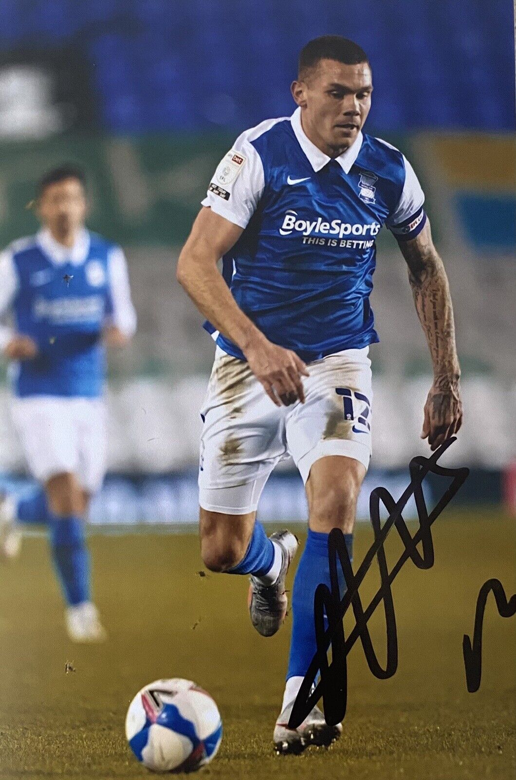 Harlee Dean Genuine Hand Signed Birmingham City 6X4 Photo Poster painting 2